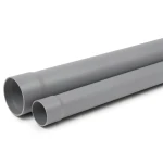 مواسير UPVC كلاس 5 ضغط 16 بار مقاس 200 mm سمك 16.4 mm لون رمادي