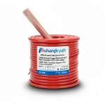 سلك كهربائي نحاس مجدول 8 AWG عزل PVC 105°C أحمر 600 فولت طول 500 قدم | شركة كابلات الشرقية للصناعة