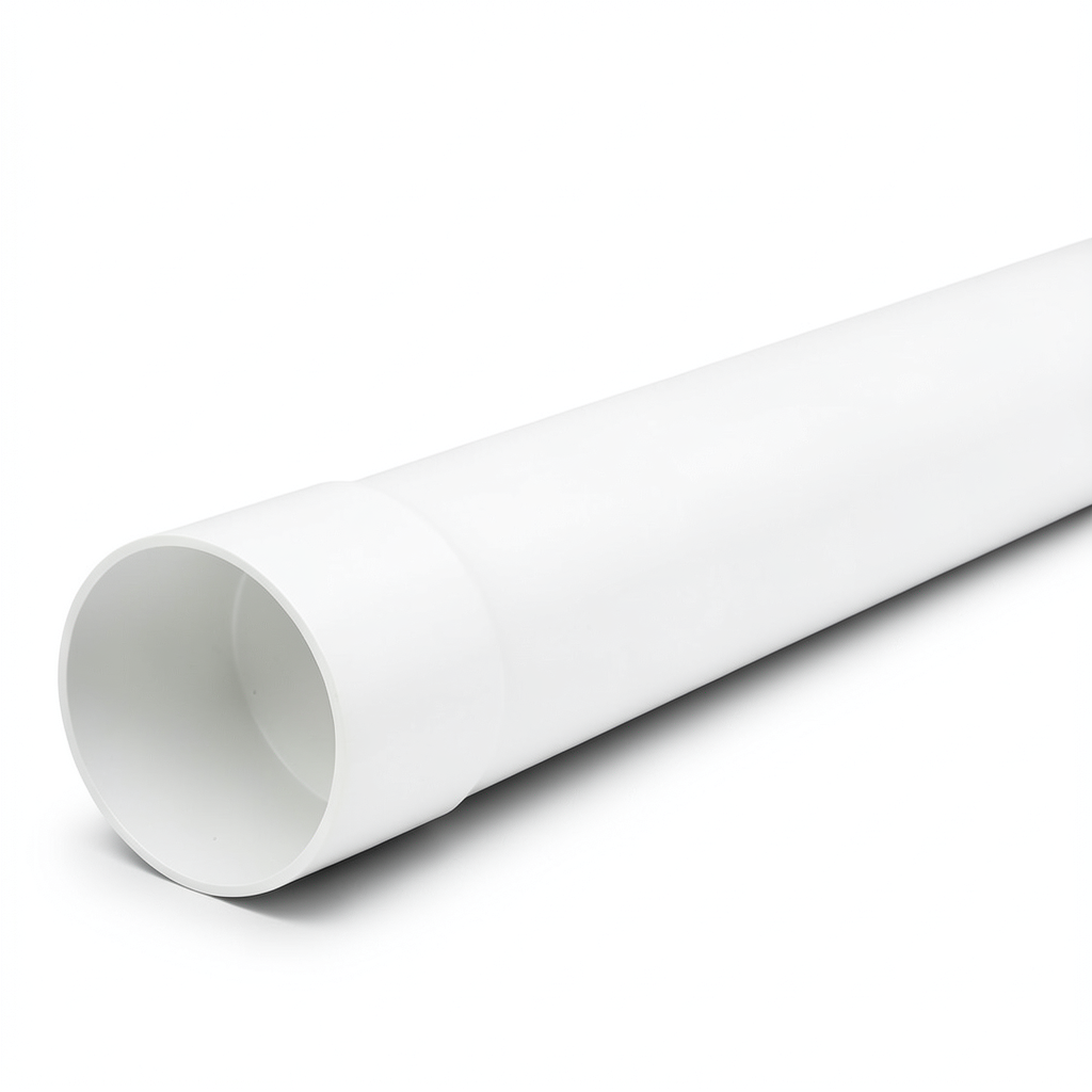 أنابيب UPVC كلاس 4 مقاس 63 mm سماكة 3.6 mm لون أبيض | مصنع المنى