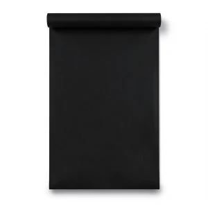 Dutch Plain Wallpaper 10m x 0.53m Black Color, Model 218491