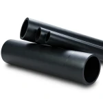 مواسير HDPE ضغط 12.5 بار PE 100 قطر 250 مم SDR 33 لون اسود