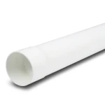 أنابيب UPVC كلاس 3 مقاس 160 mm سماكة 5.4 mm لون أبيض