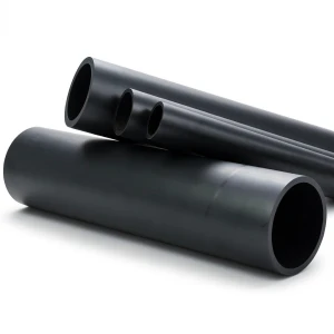 أنابيب بلاستيك HDPE ضغط 12.5 بار PE 100 مقاس 355 mm SDR 33 لون أسود