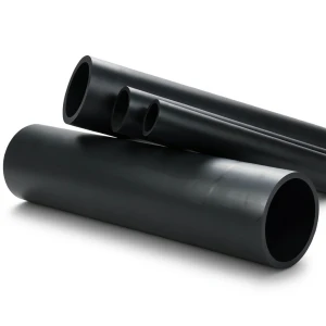 مواسير HDPE ضغط 6.3 بار PE 100، قطر خارجي 355 ملم، سماكة 13.6 ملم، لون أسود