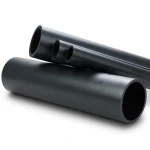 HDPE Pipe Nominal Pressure 6.3 Bar PE 100, Outside Diameter 225 mm SDR 26, Thickness 8.6 mm Black