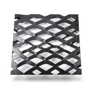 Hot Rolled Black Steel Expanded Metal Mesh Thickness 3 mm Width 1.22 m Length 7 m