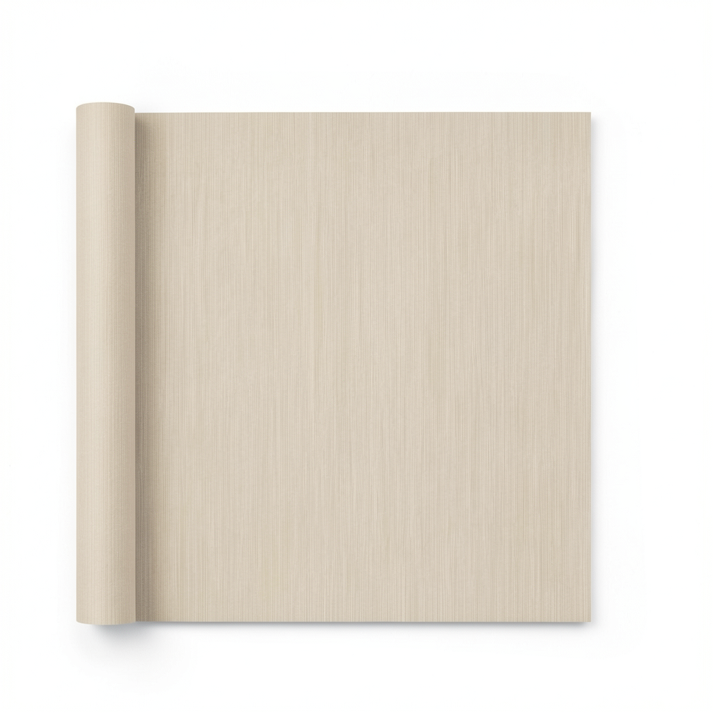 Plain Wall Covering Beige Color 10m x 0.53m, Model 33372