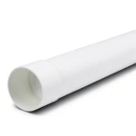 أنابيب بلاستيك UPVC كلاس 4 مقاس 110 مم سماكة 6.1 مم لون أبيض