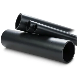مواسير HDPE ضغط 6.3 بار PE 100، قطر خارجي 355 ملم، سماكة 13.6 ملم، لون أسود