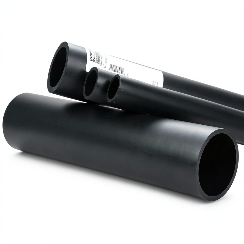انابيب HDPE ضغط 6.3 بار PE 100 قطر خارجي 560 مم SDR 26 لون اسود