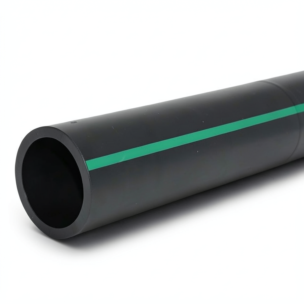 HDPE Pipe Nominal Pressure 3.9 Bar PE 63 OD 500 mm SDR 21 Black