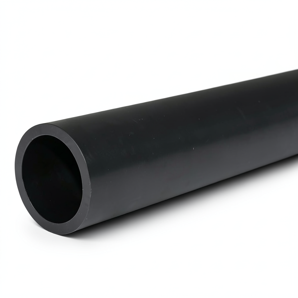 مواسير بلاستيك HDPE ضغط 3.9 بار PE 63 قطر خارجي 560 مم SDR 21 لون أسود