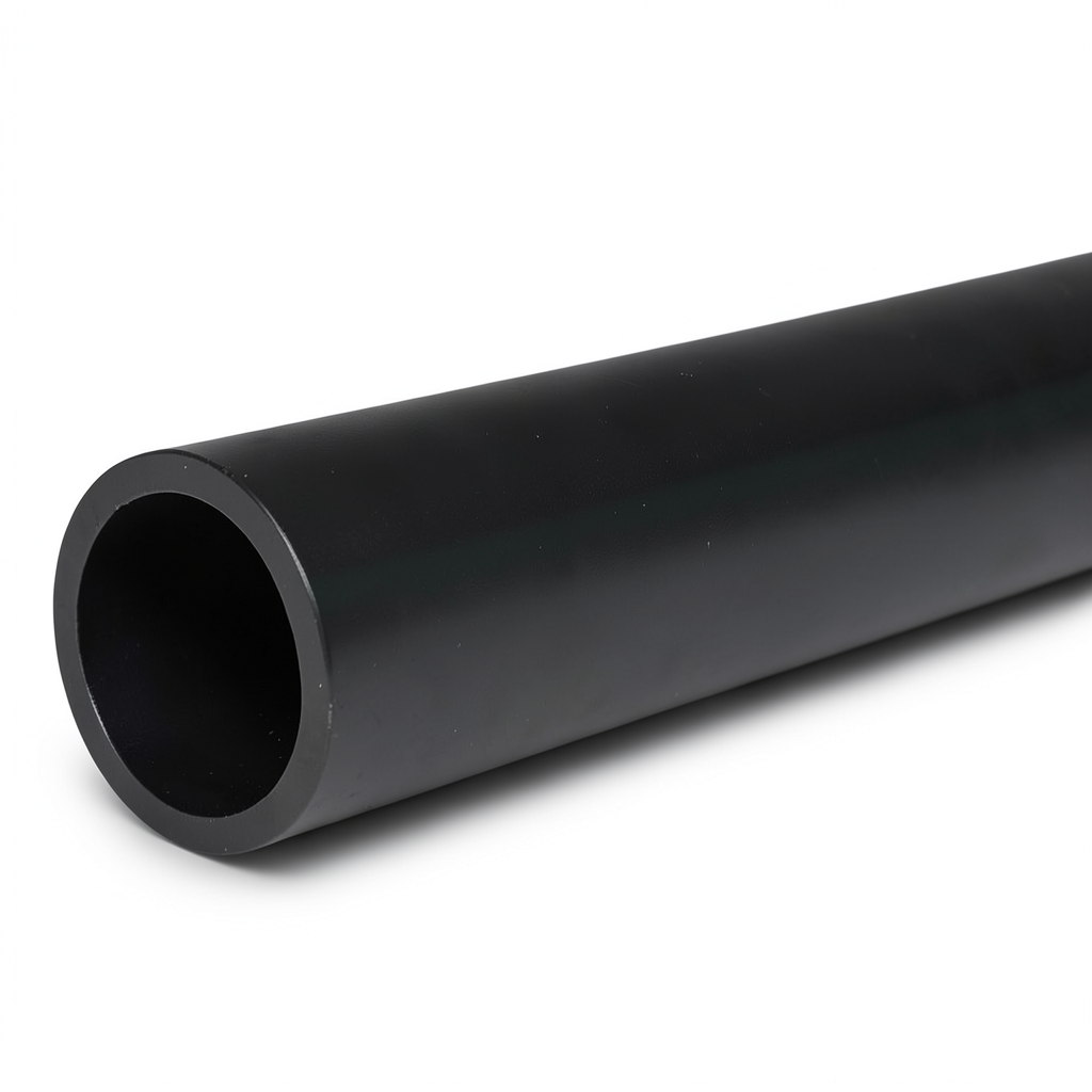 أنابيب HDPE ضغط 6.2 بار PE 63 قطر خارجي 200 مم SDR 13.6 لون أسود