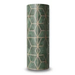 Wall Decoration Geometric Design 10m x 0.53m Green, Model 374-1