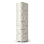 Spanish Wallpaper Geometric Design 10 m x 0.53 m Beige, Model 374-3