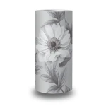 Floral Wall Covering Gray Color 10m x 0.53m, Model ht70000