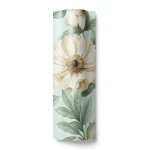 Wall Decoration Floral Design 10m x 0.53m Green, Model ht70002