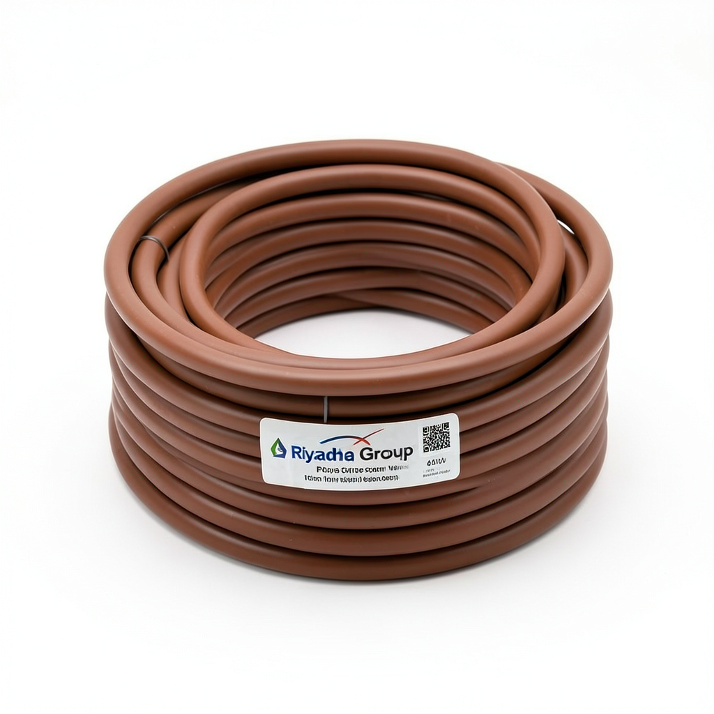 سلك نحاس شعر عزل PVC مقاس 10 mm 450/750 فولت بني | مجموعة كابلات الرياض