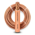 Alfanar 70 mm2 Electrical Wire 450/750V, Stranded Copper Conductor, Heat Resistant PVC Insulation, 100 yards | Al Fanar