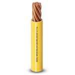 240mm2 Single Electrical Wire 450/750V, Stranded Copper, Heat Resistant PVC Yellow | Al Fanar