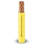 240mm2 Single Electrical Wire 450/750V, Stranded Copper, Heat Resistant PVC Yellow | Al Fanar