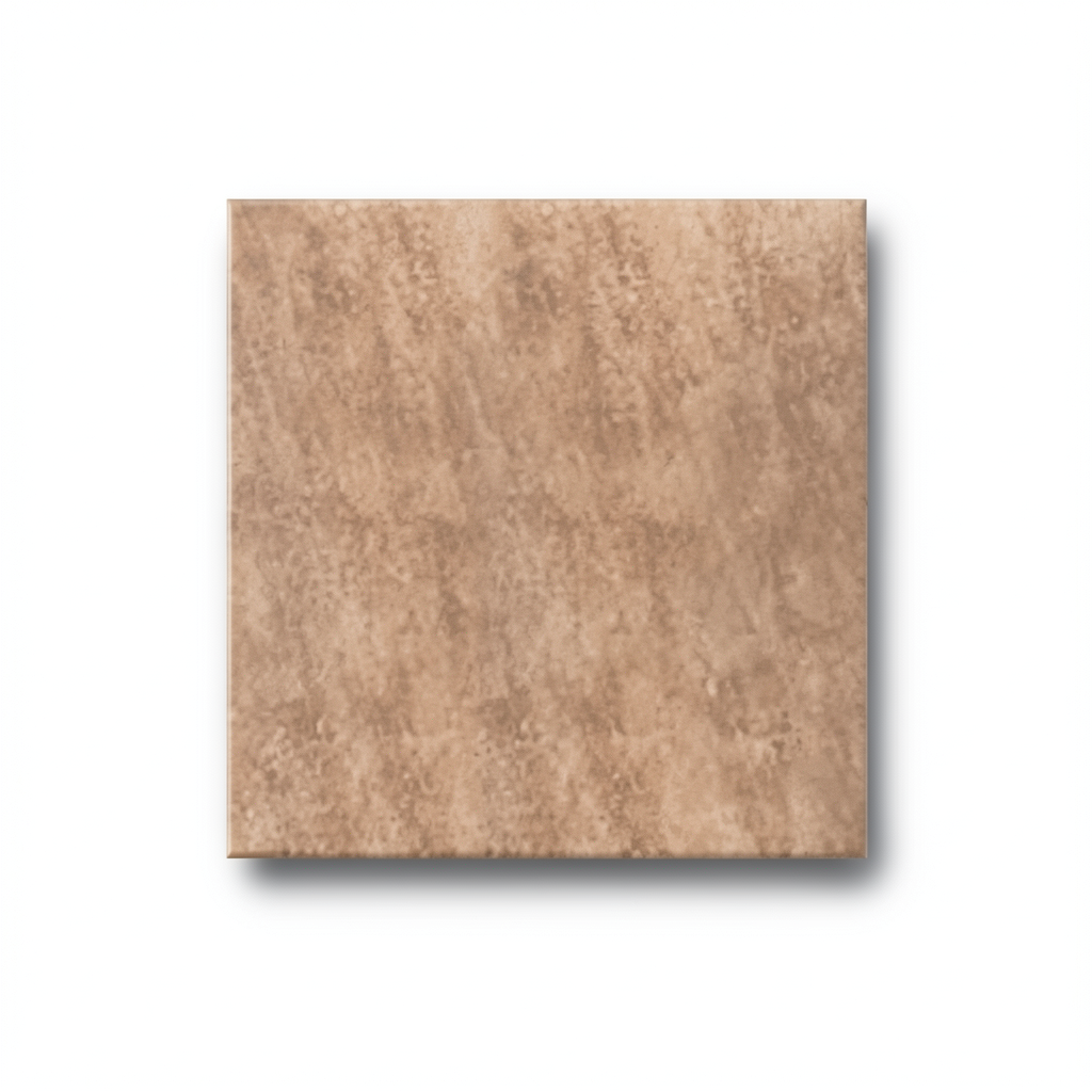 Porcelain Floor Tiles 9 mm Thickness, 30x30 cm, Brown Quarzite Design