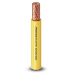 630sq mm Single Wire 450/750V, Stranded Copper Conductor, Heat Resistant PVC Insulated, Yellow | Al Fanar