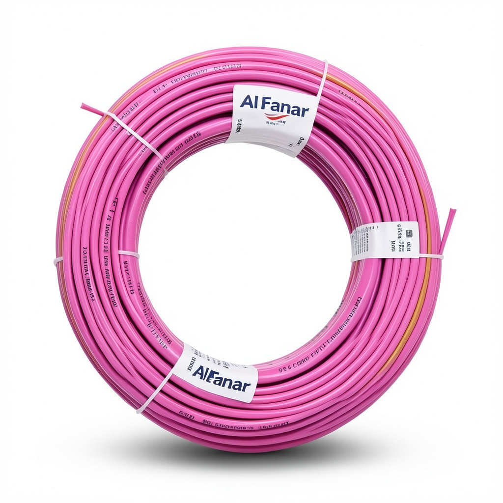 2.5mm Stranded Copper Wire Heat Resistant PVC Insulated 450/750V 300ft Coil | Al Fanar