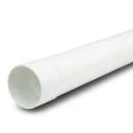 أنابيب UPVC كلاس 3 مقاس 90 mm سماكة 3.2 mm لون أبيض