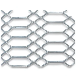 Hot Rolled Expanded Metal Mesh 5.8 mm Thickness, 1.22 M Width, 1 M Length, Jawhara Shape