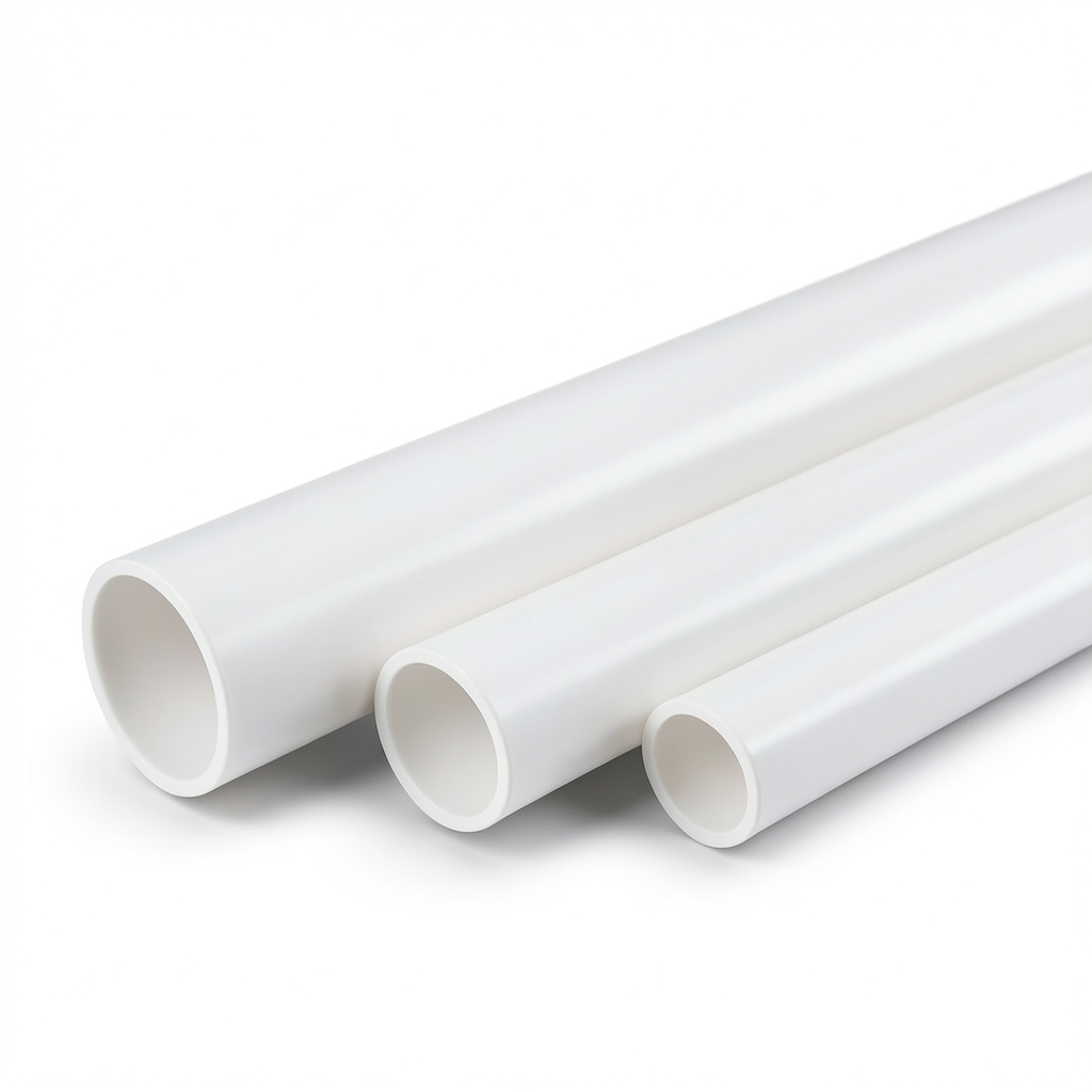 أنابيب UPVC مقاس 2 إنش سمك 1.85 مم SDR 32.5 لون أبيض
