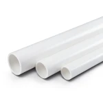 أنابيب UPVC مقاس 2.5 إنش سمك 2.24 مم SDR 32.5 لون أبيض