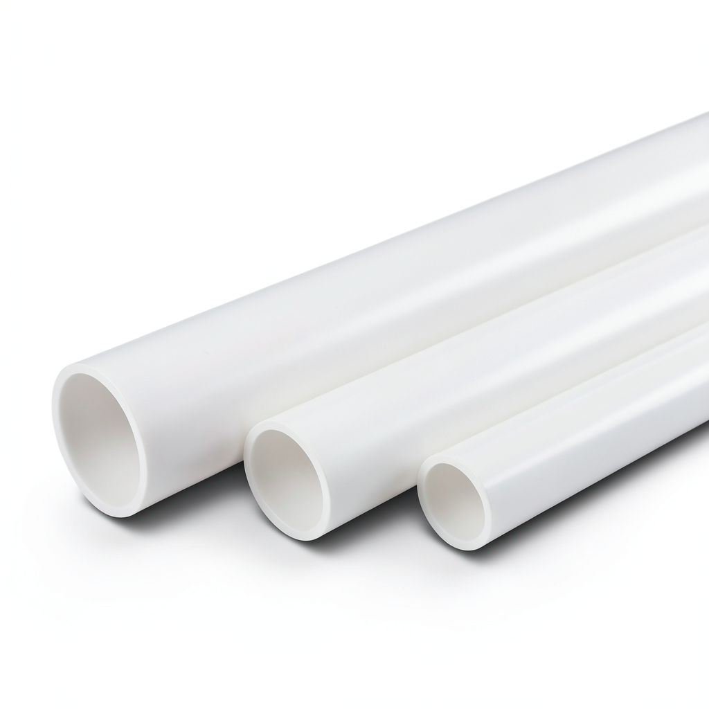 أنابيب UPVC مقاس 2.5 إنش سمك 2.24 مم SDR 32.5 لون أبيض