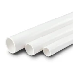 مواسير UPVC مقاس 4 أنش سمك 5.43 مم SDR 21 لون أبيض