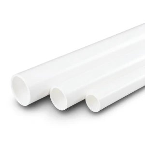 أنابيب UPVC مقاس 3 إنش سمك 2.74 مم SDR 32.5 لون أبيض
