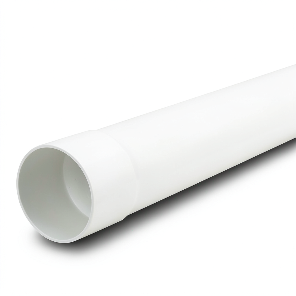 UPVC Plastic Pipe Class 4 Size 32 mm Thickness 2.0 mm White Color