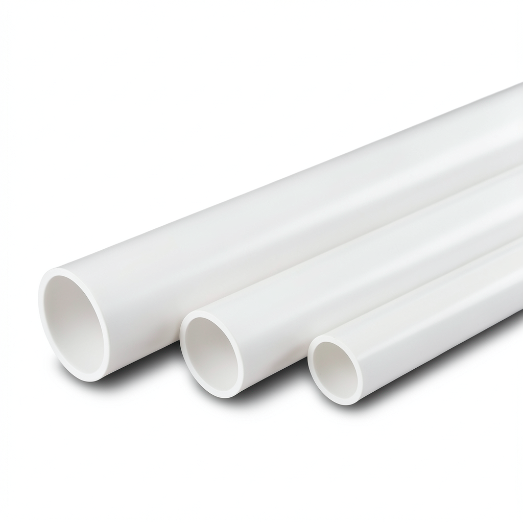 UPVC Pipes 3.12 mm Thickness SDR 32.5 Size 3.5 Inch White