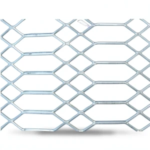 Hot Rolled Expanded Metal Mesh 5.8 mm Thickness, 1.22 M Width, 7 M Length, Jawhara Design