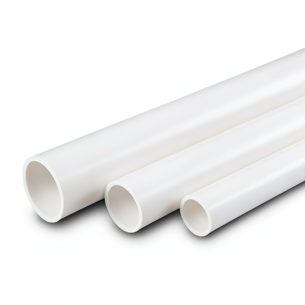 أنابيب UPVC مقاس 2 إنش سمك 1.85 مم SDR 32.5 لون أبيض