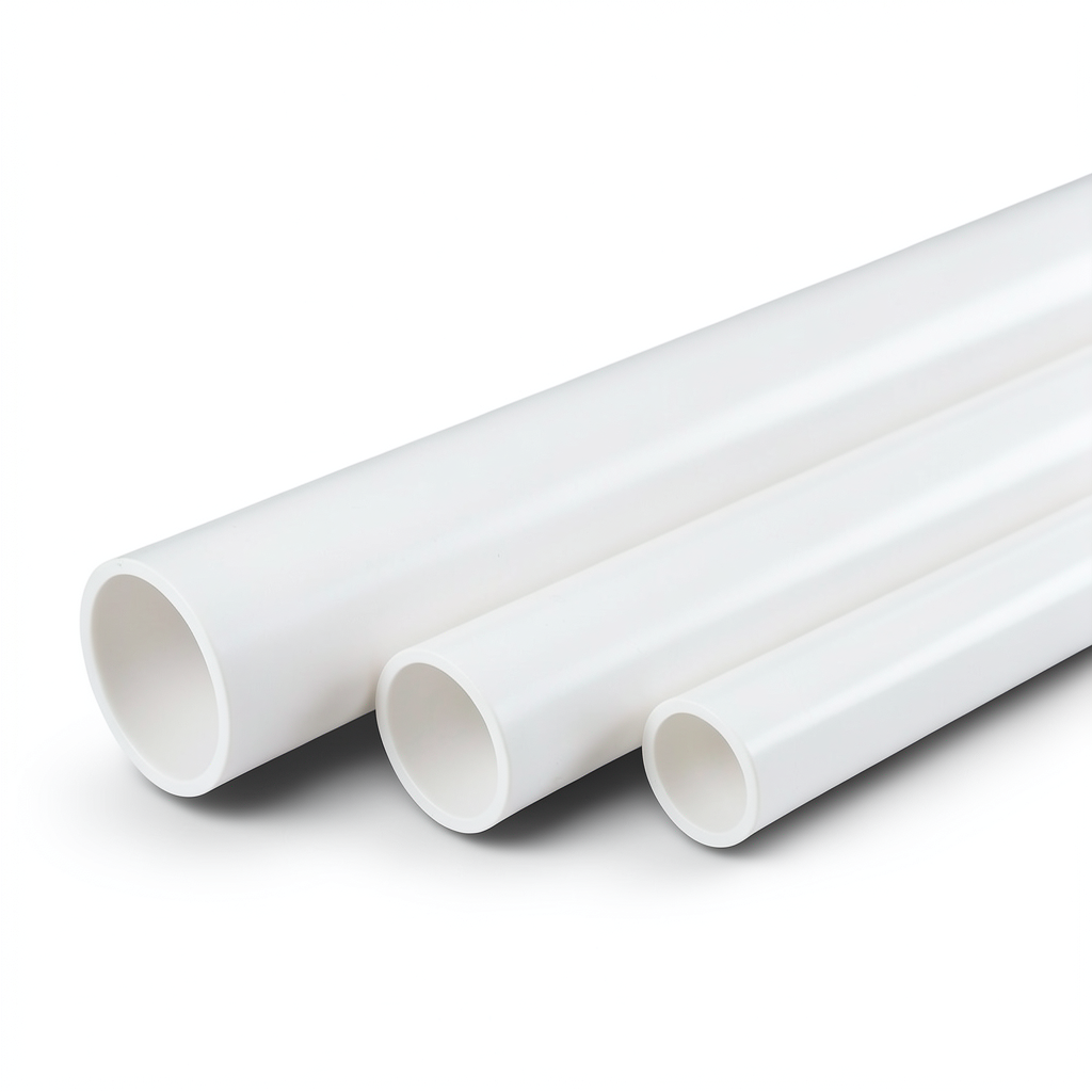 أنابيب UPVC مقاس 2.5 إنش سمك 2.24 مم SDR 32.5 لون أبيض