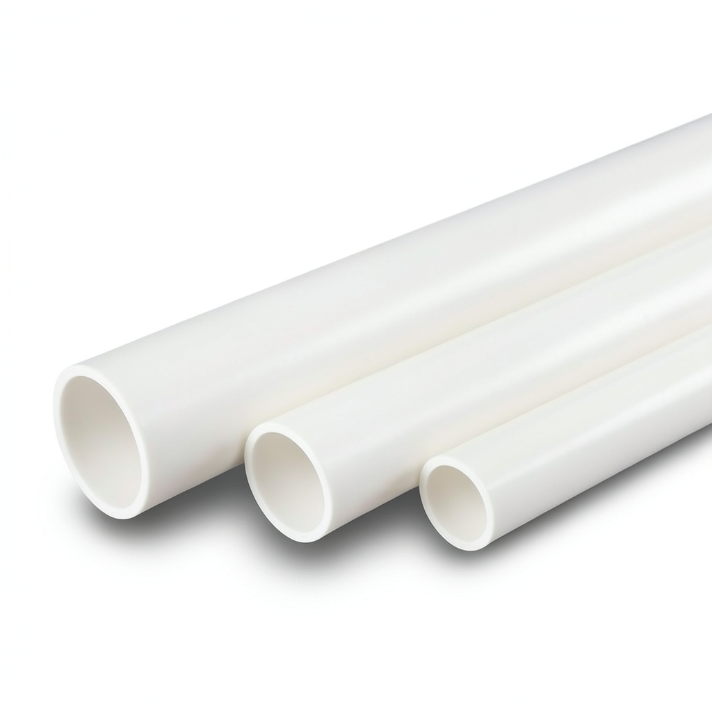 أنابيب UPVC مقاس 4 إنش سمك 3.5 مم SDR 32.5 لون أبيض