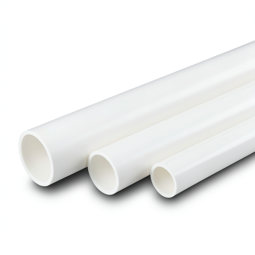 UPVC Pipes 3.12 mm Thickness SDR 32.5 Size 3.5 Inch White
