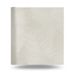 Leaf Patterned Wallpaper 10m x 0.73m Beige Color, Model 45103