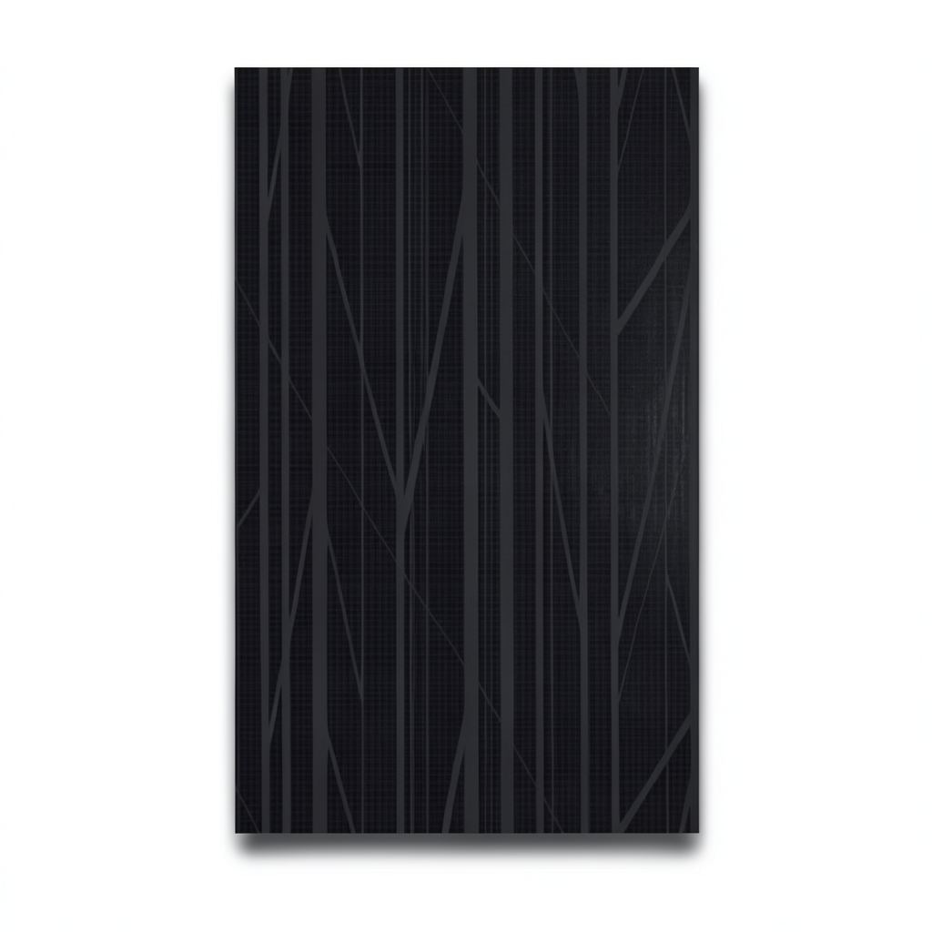 Dutch Modern Wall Covering Size 10m x 0.53m, Black Color, Model 218481