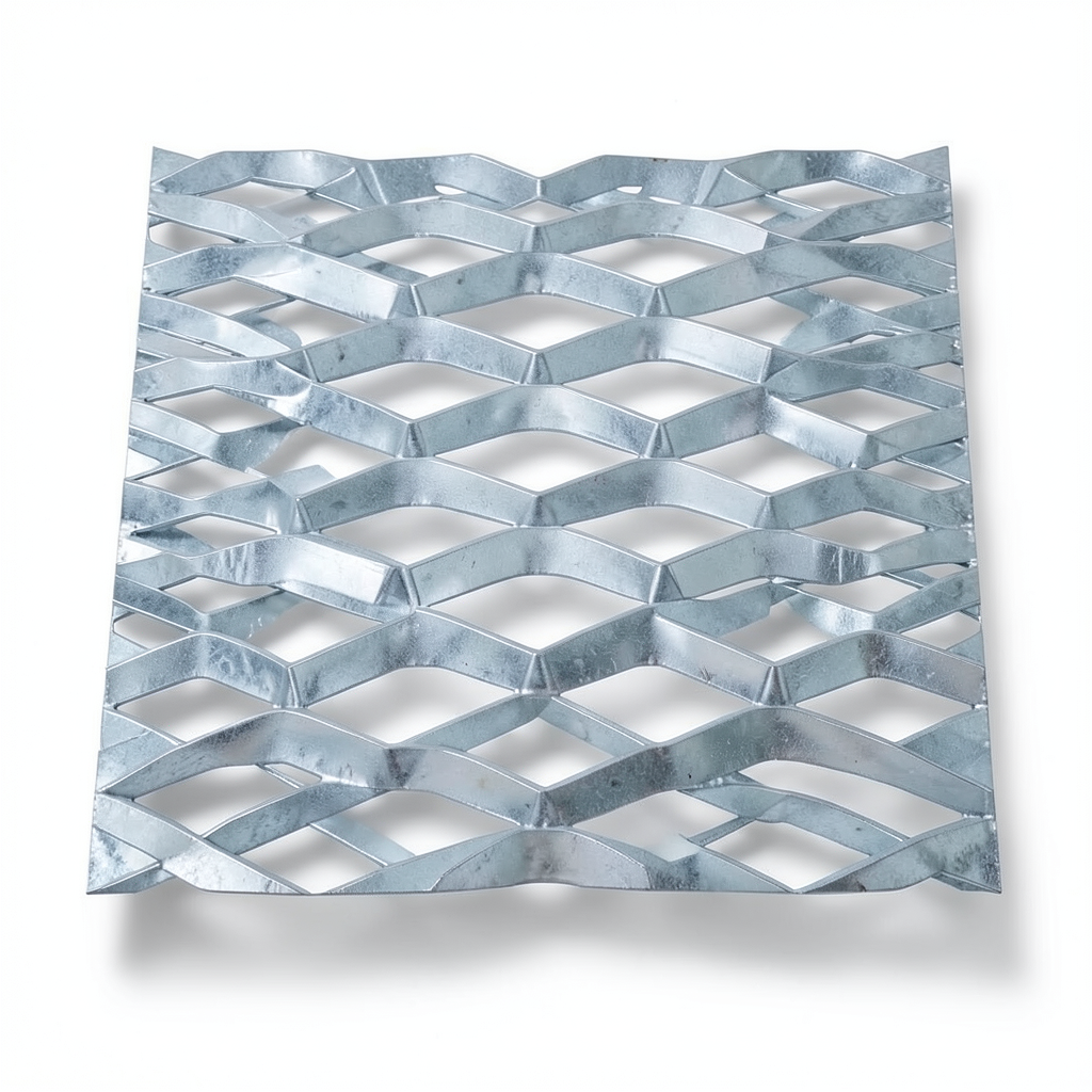 Galvanized Steel Expanded Metal Mesh Thickness 1.5 mm Width 1.22 M Length 5 M