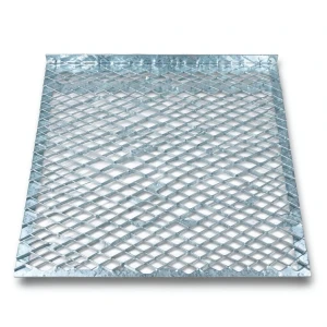 Galvanized Steel Expanded Metal Mesh Thickness 1.5 mm Width 1.22 m Length 6 m