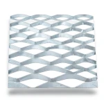 Galvanized Steel Expanded Metal Mesh Thickness 1.7 mm Width 1.22 M Length 2 M