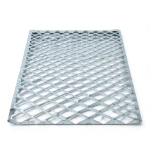 Galvanized Steel Expanded Metal Mesh Thickness 1.7 mm Width 1.22 M Length 2 M