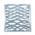 Galvanized Steel Expanded Metal Mesh [Mazyoon] Thickness 1.7 mm Width 1.22 m Length 4 m