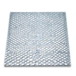 Galvanized Steel Expanded Metal Mesh Thickness 1.7 mm Width 1.22 M Length 5 M